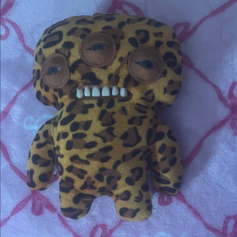 Animal Print Plush Fuggler